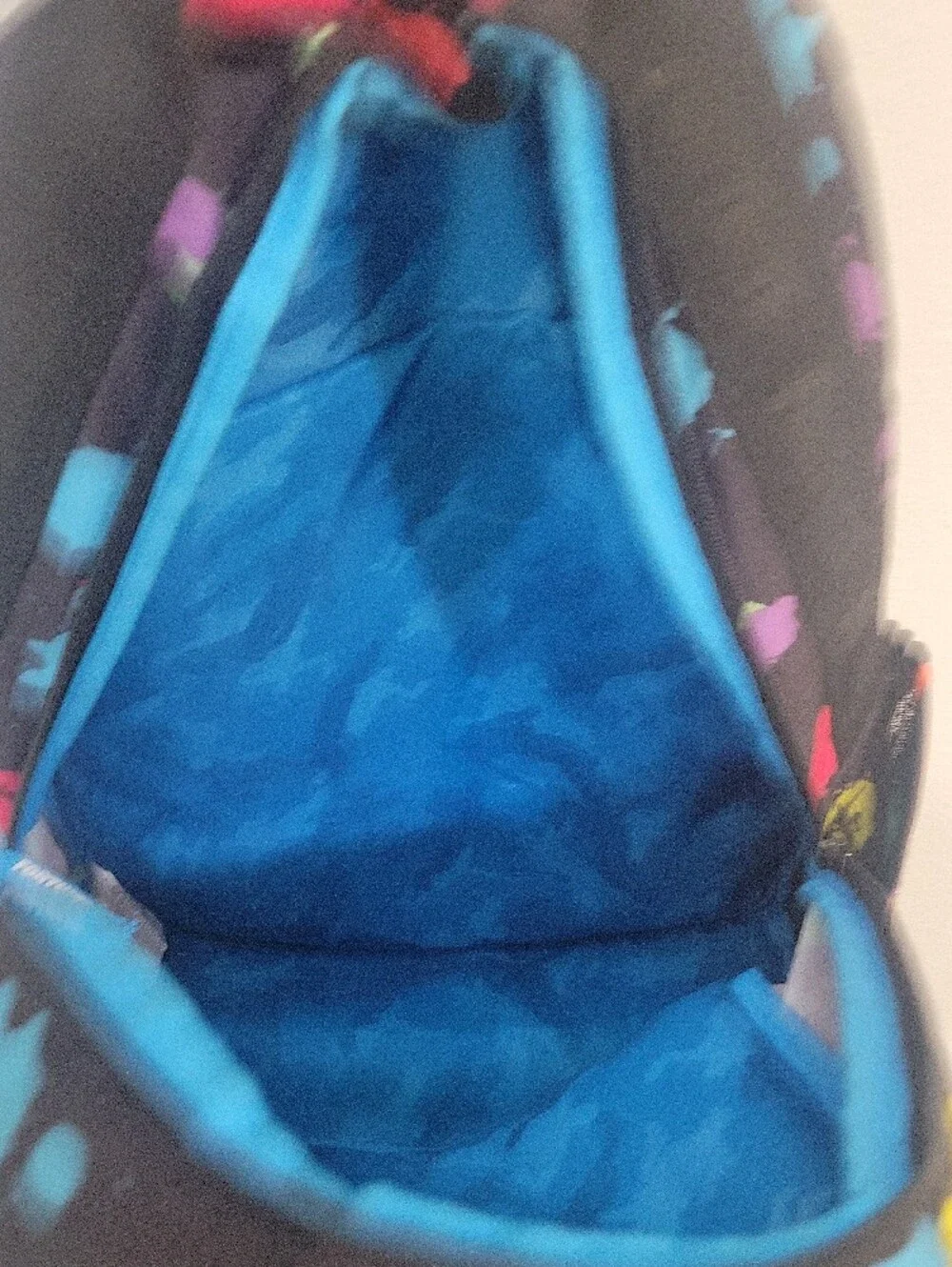 Fortnite Kids Black Backpack with Colorful Paint Splatter